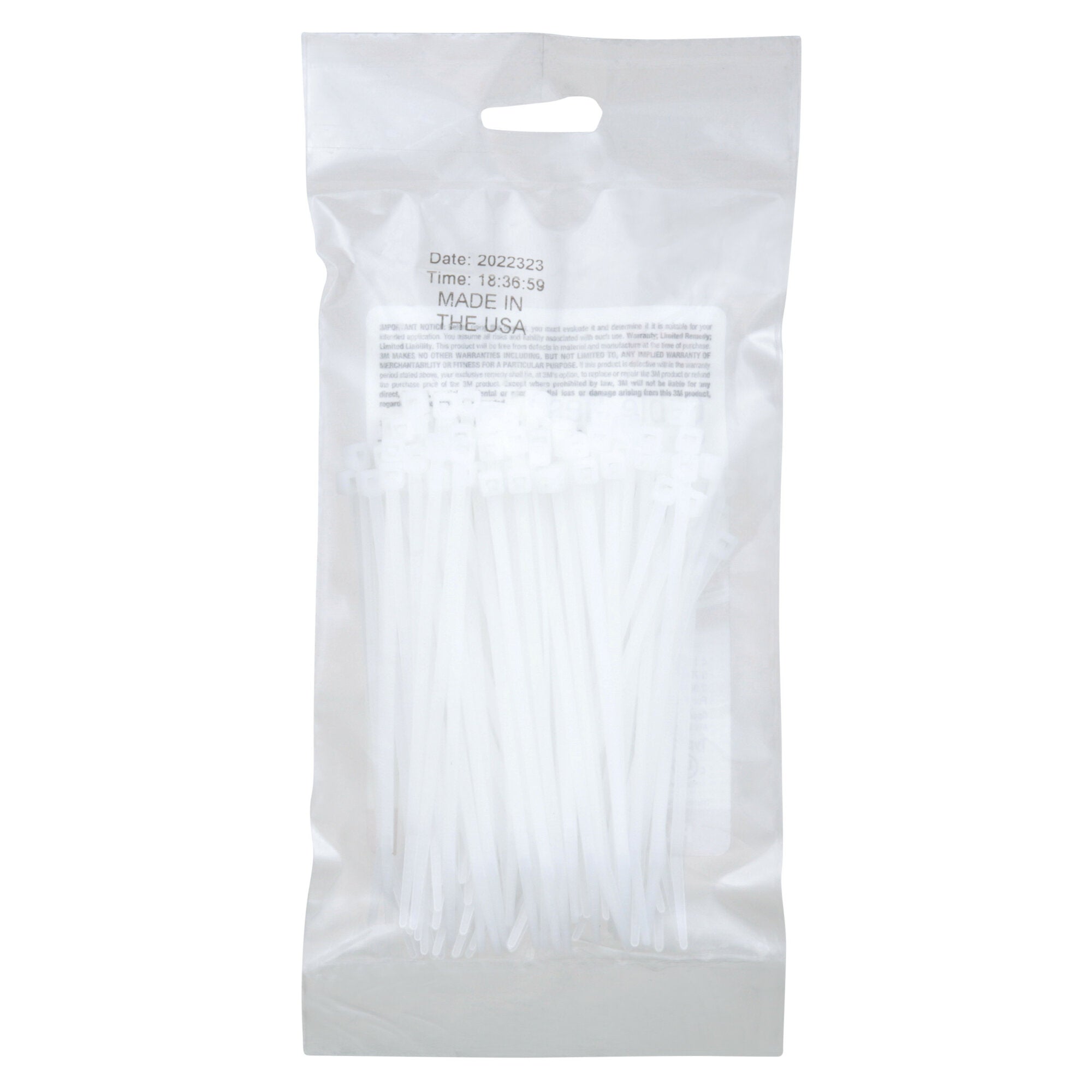 3M CT4NT18 Heavy Duty Cable Ties - 18 Inch, 50lbs Tensile Strength, UV Resistant Nylon Zip Ties for Organizing Wires, Cables & Hoses - Ideal for Home, Office, Industrial and Outdoor Use