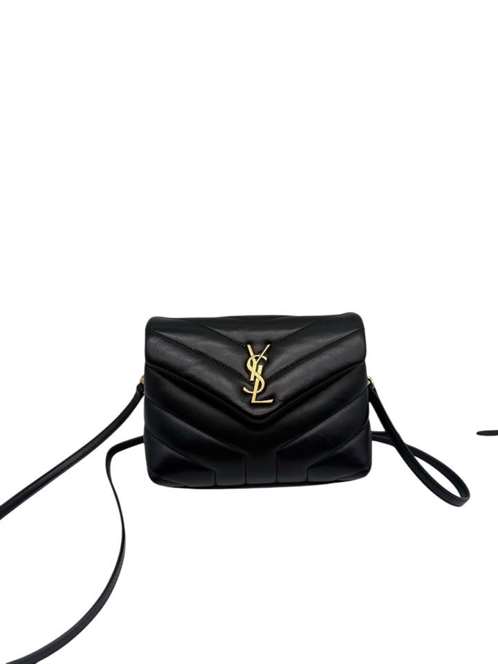 YSL Toy Loulou Small Leather Crossbody Bag for Women - Luxury Designer Shoulder Purse with Chain Strap, Perfect for Date Night, Parties & Everyday Use