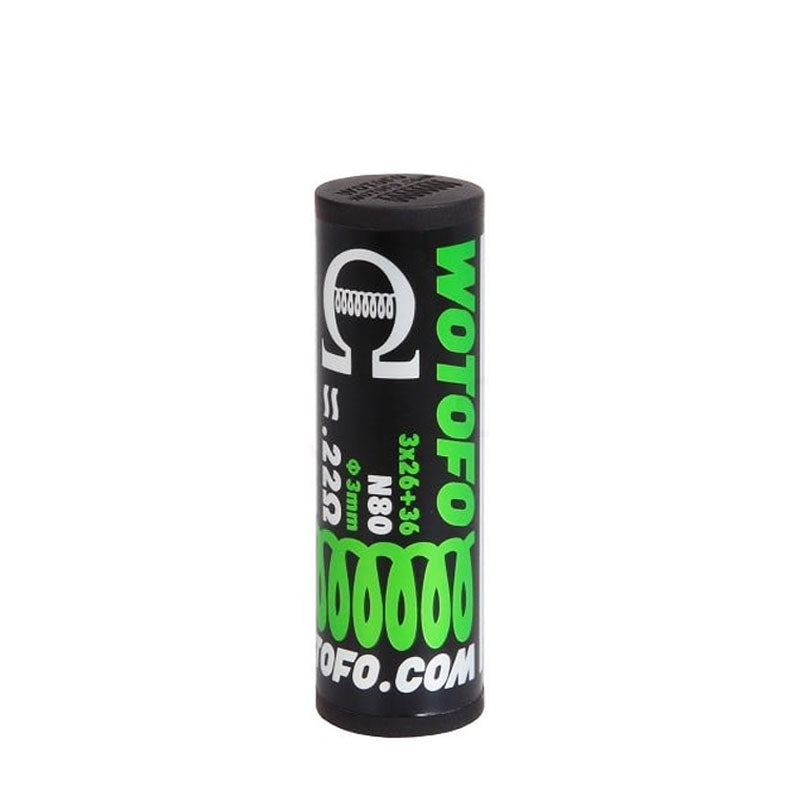 Wotofo Alien Prebuilt Coils (10 Pack) - High Performance Vape Coils for RDA RTA Tanks - Perfect for Cloud Chasing & Flavor Enhancement
