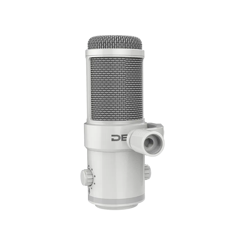 VO 7U White Edition USB Microphone - Professional Studio Recording Mic for Podcasting, Streaming, Gaming & Voice Overs (Perfect for Home Studios & Content Creators)