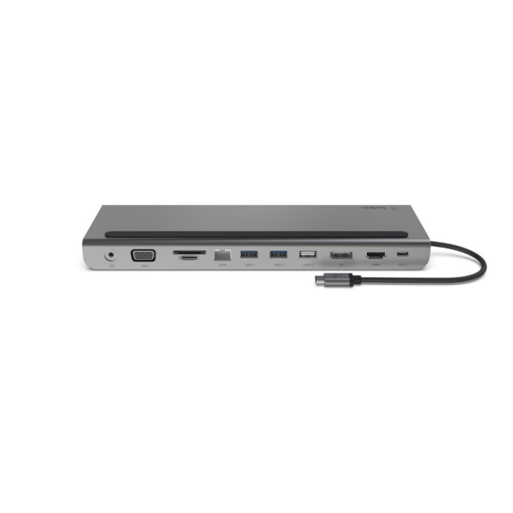 Belkin 11-in-1 USB C Hub with Multiple Ports - Expand Connectivity for MacBook, iPad, Laptop - Perfect for Home Office, Travel & Work from Anywhere