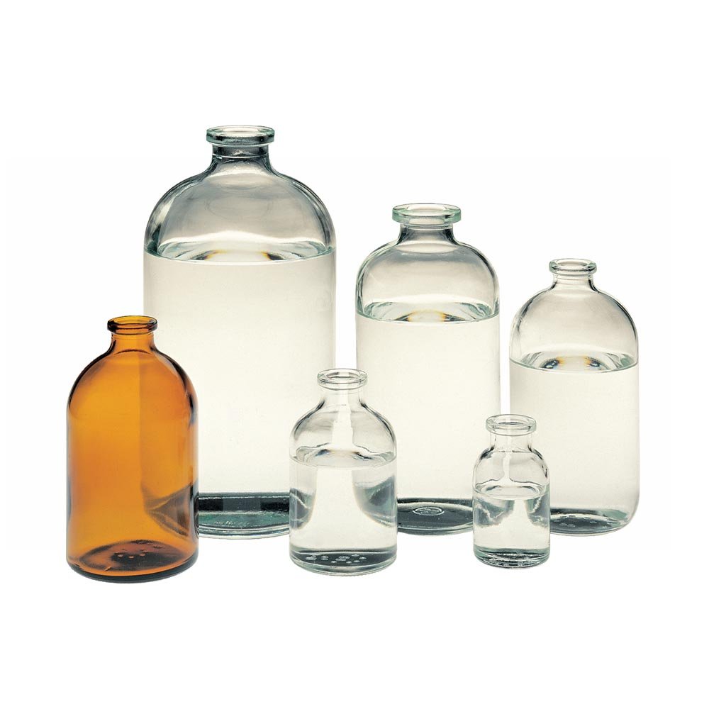 Wheaton 223712 Clear Borosilicate Glass 2mL Serum Vials (Case of 288) - Ideal for Lab Samples, Essential Oils & Medical Storage