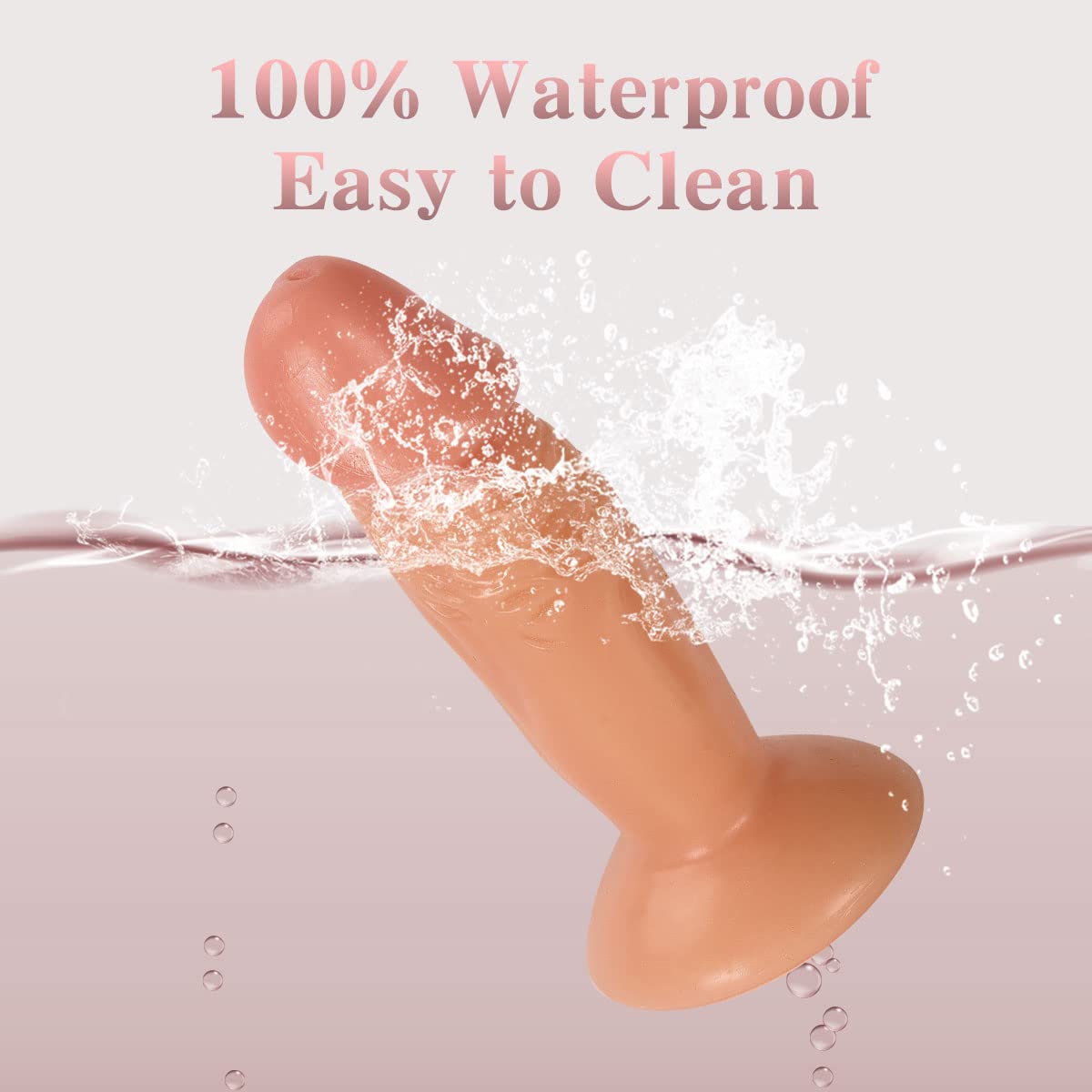 **Beginner-Friendly 4.2 Inch Realistic Dildo for Women & Men - Small Suction Cup Anal Sex Toy for Couples & Solo Play - Perfect for Beginners, Anal Training & Sensual Exploration**