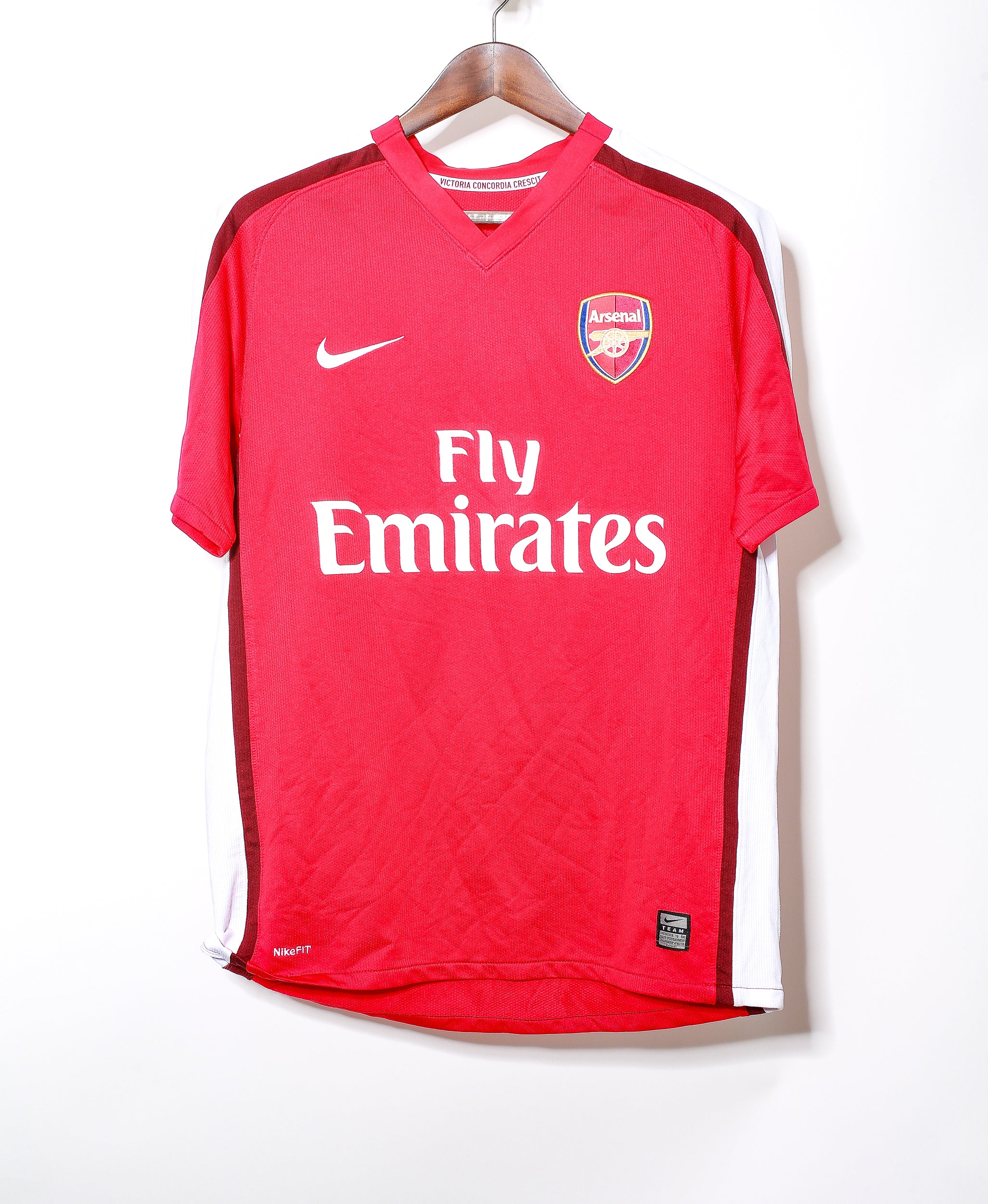 2008 Arsenal FC Home Jersey #12 Carlos Vela - Men's Soccer Shirt for Fans & Collectors - Perfect for Matchdays, Gifts & Memorabilia