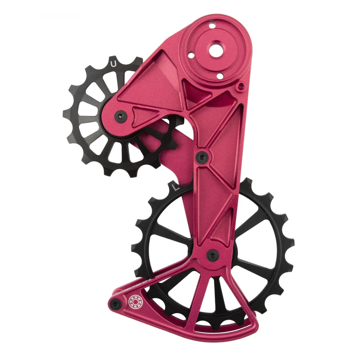 Kogel Bearings Derailleur Pulley Kolossos with Inner Cage for SRAM Eagle AXS Red - High Performance Bike Bearing Upgrade - Perfect for MTB, Road & Gravel Cycling