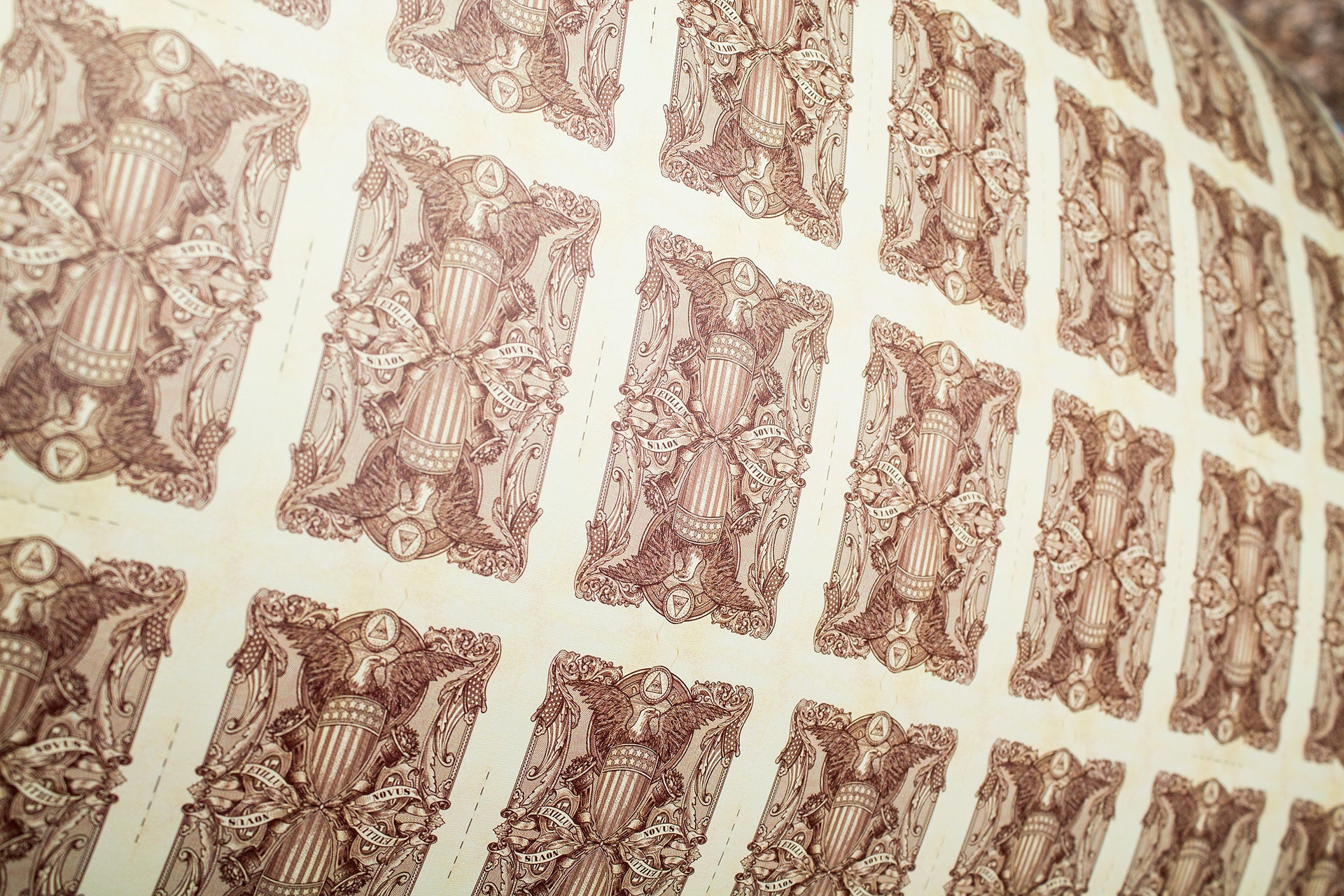 White Edition Reserve Note Uncut Sheet - Rare Collectible Currency for Display & Framing - Perfect for Home Decor, Gifts, and Investment