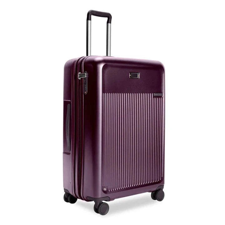 Briggs & Riley Sympatico 3.0 Large Expandable Spinner Luggage - Durable Carry-On Suitcase with 360° Wheels for Business Travel & Vacation Packing