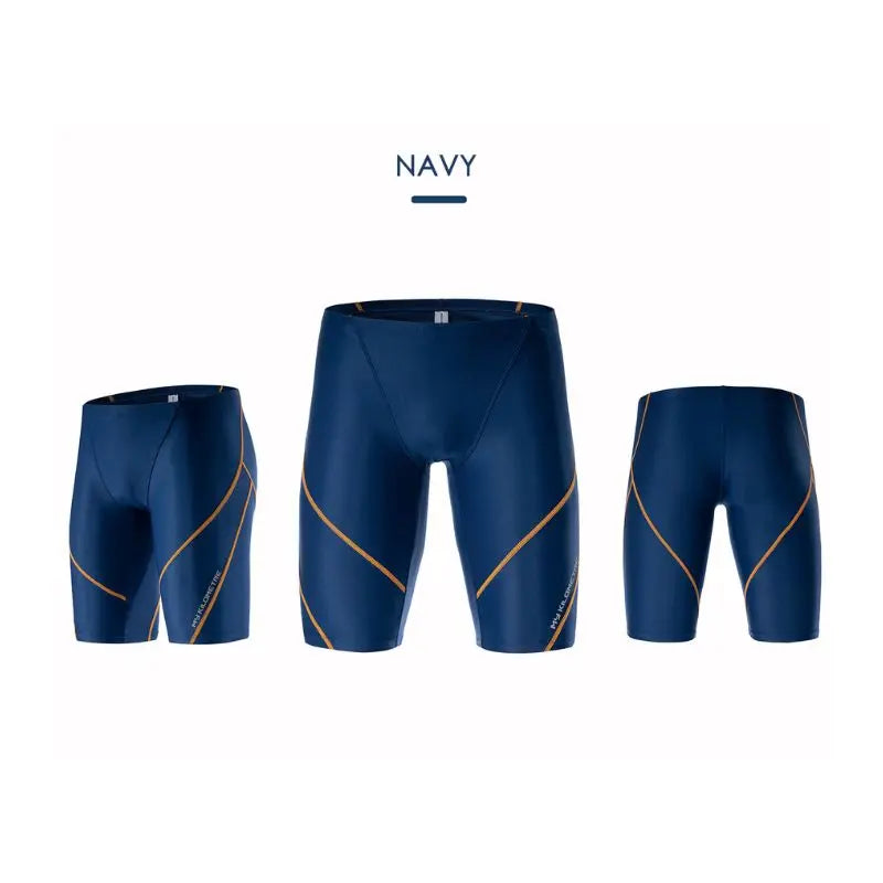 Men's Competitive Swim Jammers - High-Performance Training Swimwear for Athletes & Swimmers | Ideal for Lap Swimming, Triathlons & Water Sports