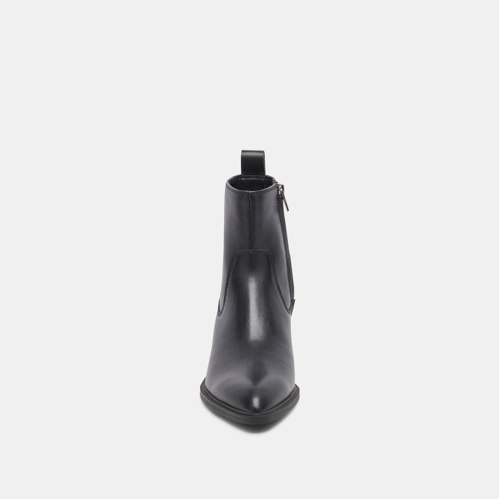 BILI H2O Black Leather Booties for Women - Waterproof & Stylish Ankle Boots for Outdoor, Hiking & Casual Wear