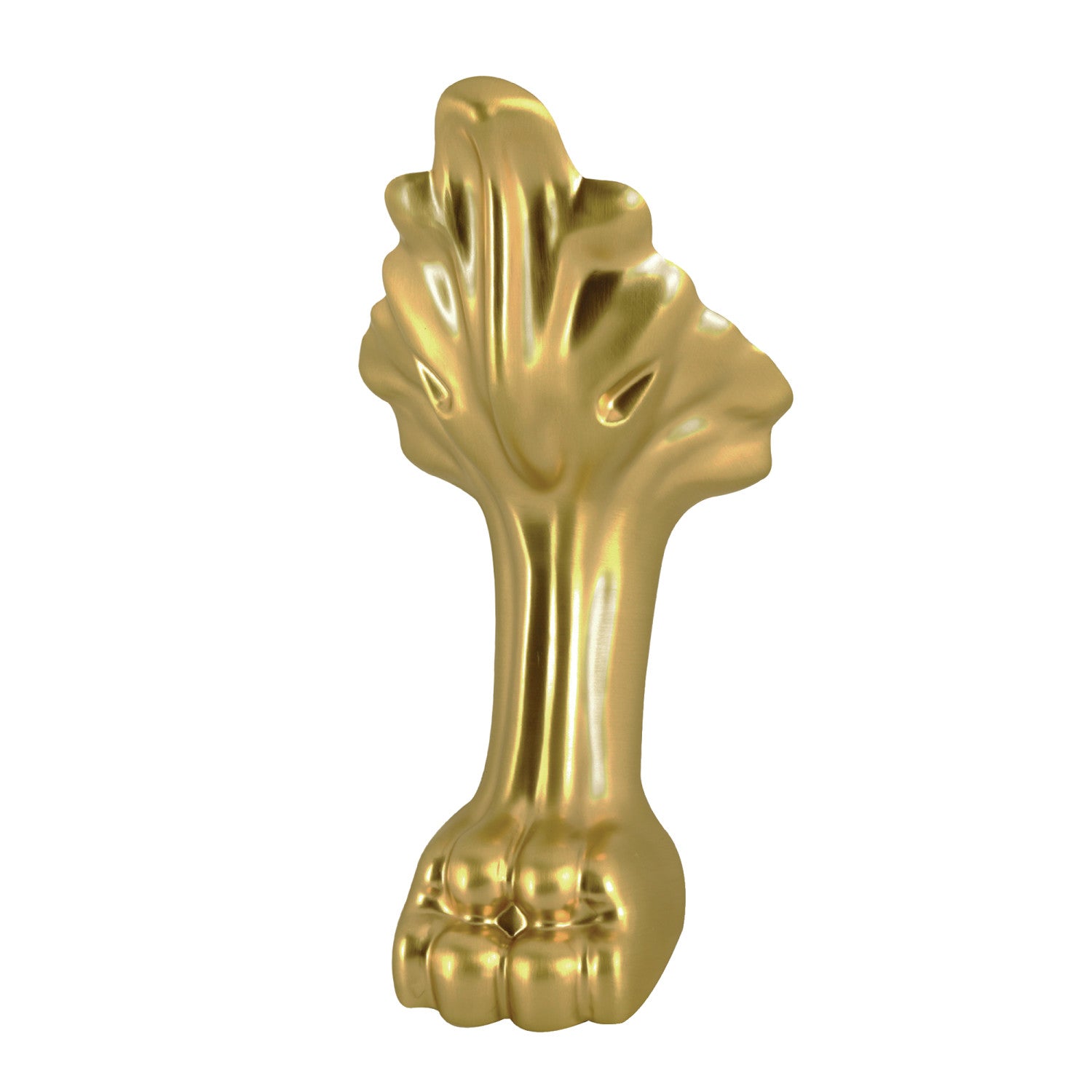 Aqua Eden VFMCWA7 4-Piece Lion Paw Aluminum Tub Feet Set in Brushed Brass - Perfect for Vintage Bathtub and Clawfoot Tub Restoration Projects