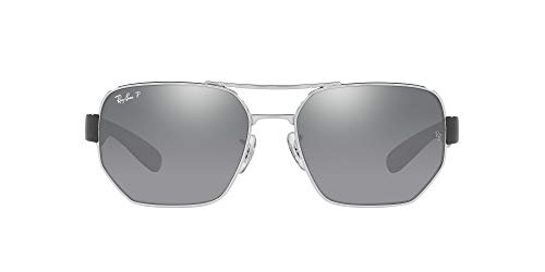 Silver/Grey Mirrored Silver Polarized
