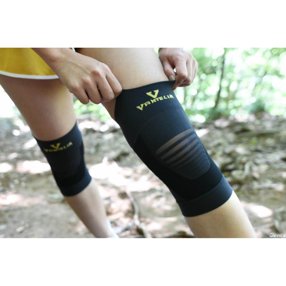 Kowa Vantelin Thermal Knee Support Brace - Medium Size for Pain Relief & Joint Stability - Perfect for Running, Hiking & Arthritis Comfort