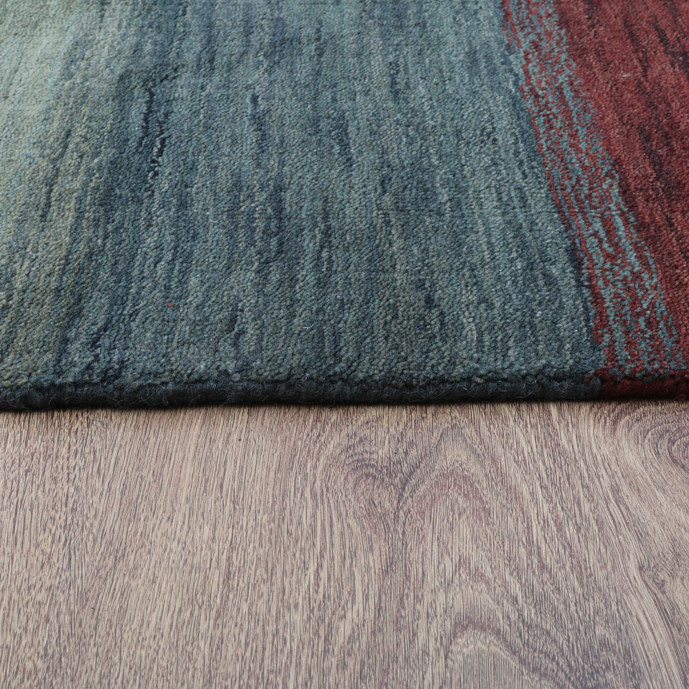 Premium Hand-Knotted Wool Rug - Soft & Durable for Living Room, Bedroom, or Office - Eco-Friendly Home Decor
