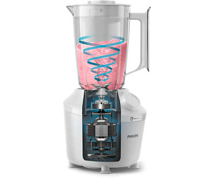 Philips Blender Serie 3000 - 450W High-Power Blender for Smoothies, Juices & Food Prep | Perfect for Home Kitchens & Healthy Lifestyles