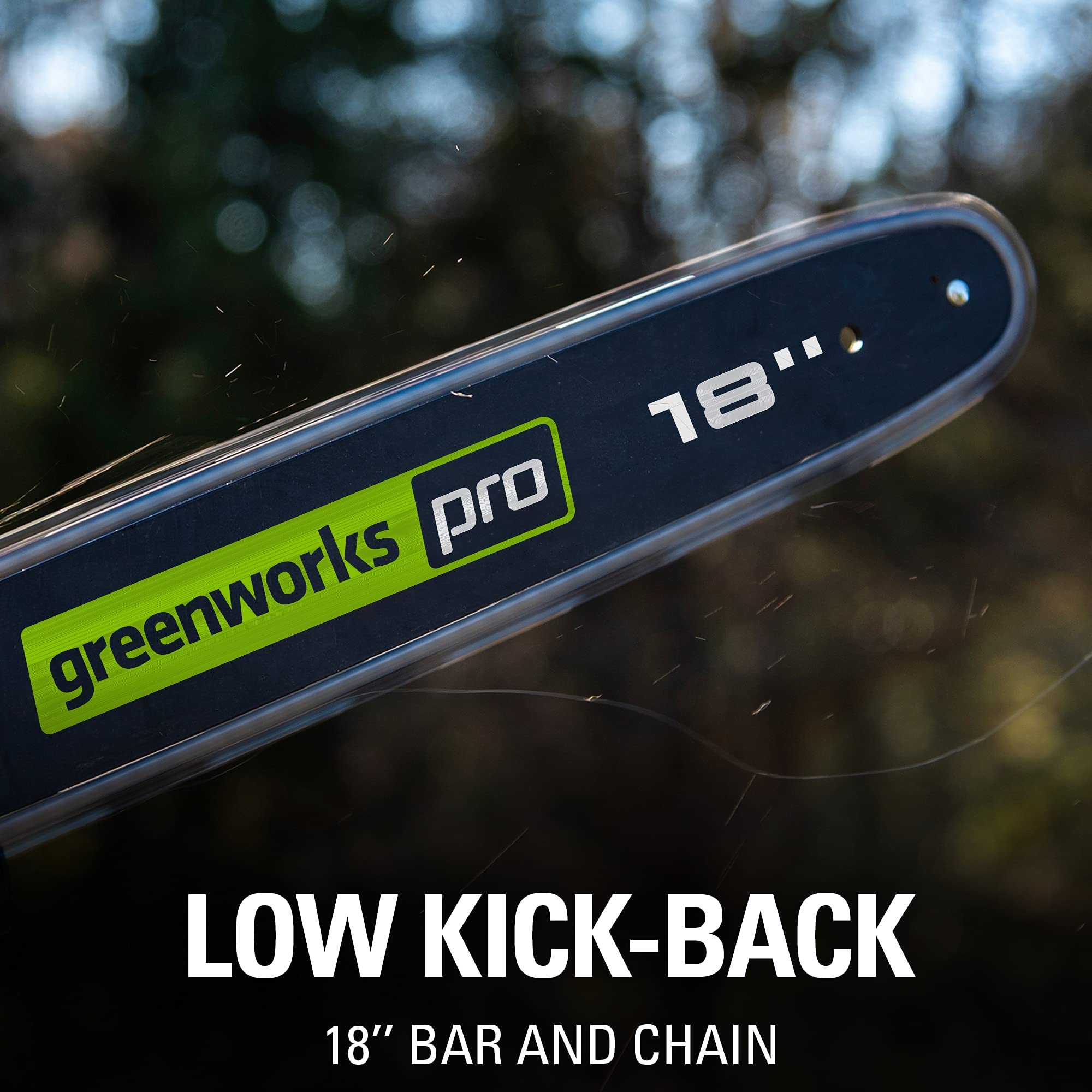 80V Brushless Chainsaw - Professional Cordless Chainsaw (Tool Only) - Perfect for Tree Trimming, Landscaping, and Firewood Cutting