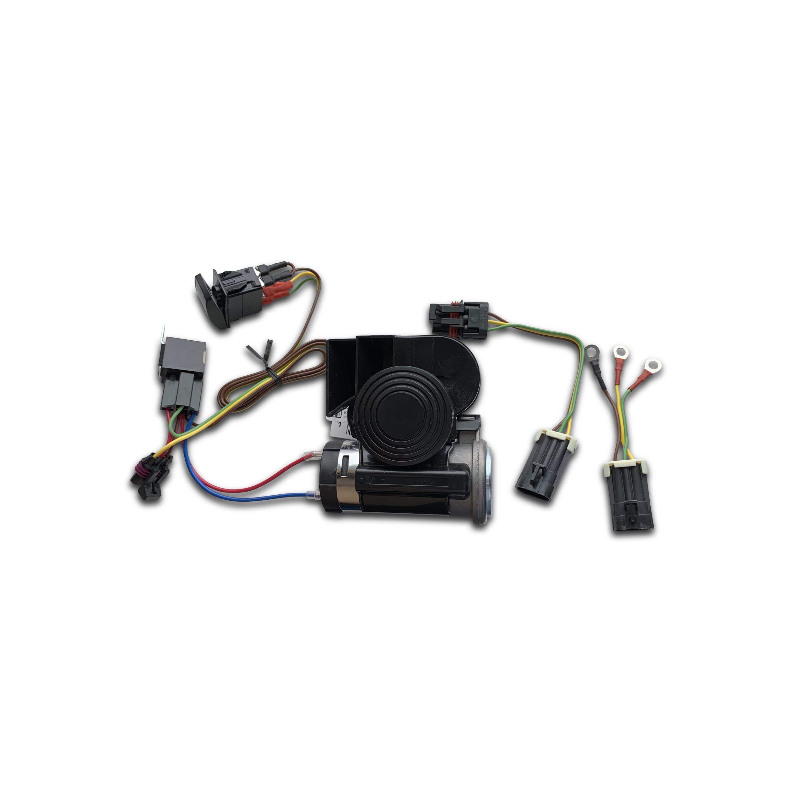 WD Electronics Air Horn Kit for Polaris Ranger, RZR, General, X3, RS1 - Universal Fit for Most Polaris Models (Excluding Ranger) - Perfect for Off-Roading, Hunting & Outdoor Adventures