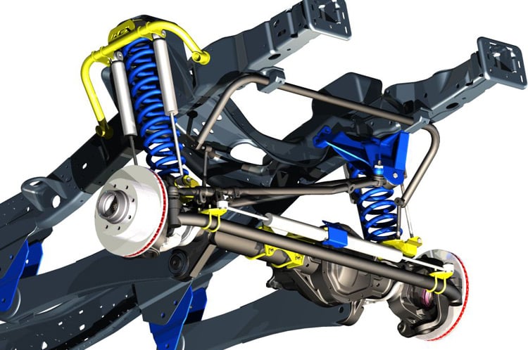 6 Inch Lift Kit for Ford F-250/F-350 Super Duty 4WD (2005-2007) - Heavy Duty Gas Suspension System M1 59640 - Off-Roading, Truck Customization & Enhanced Performance