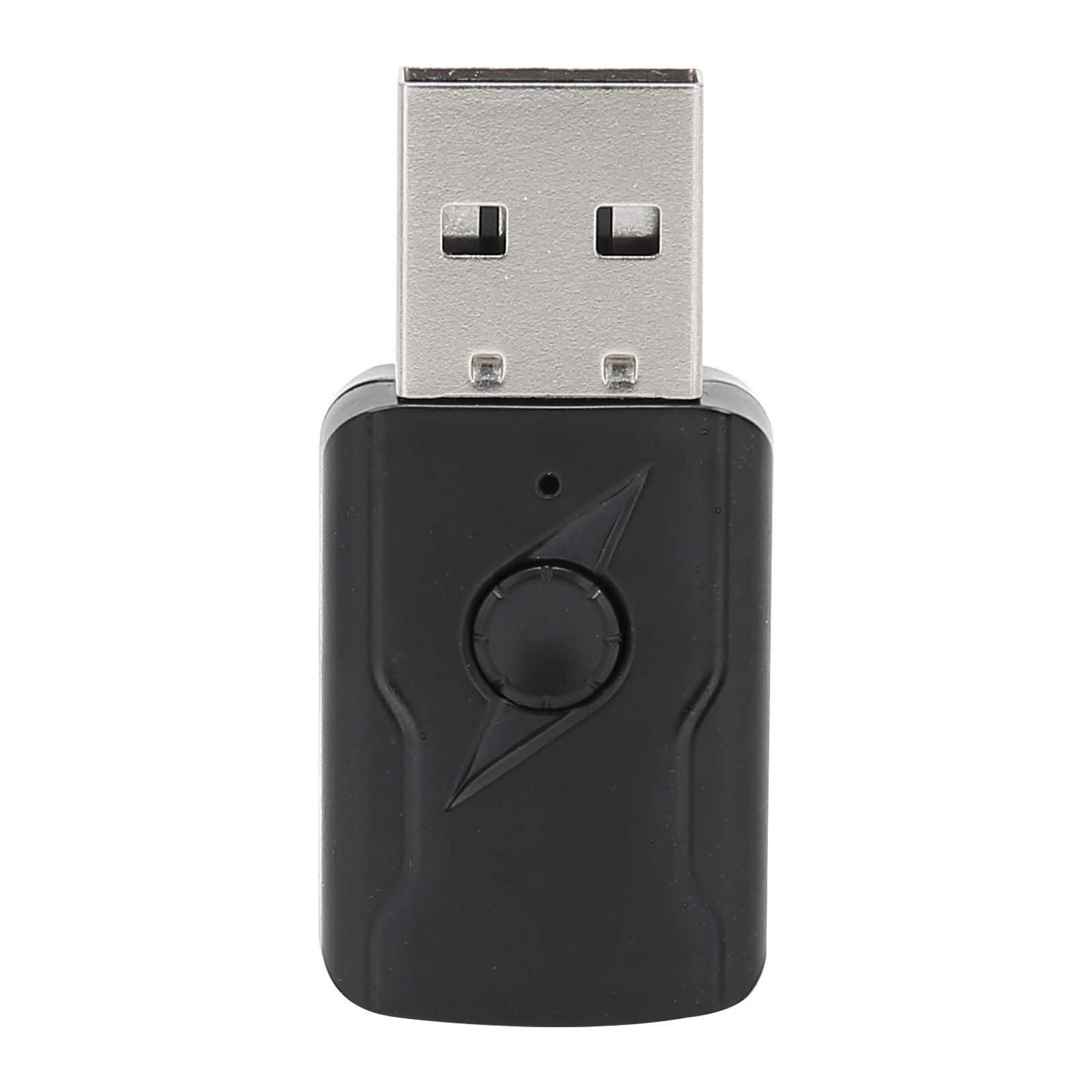 Wireless Bluetooth 5.0 Transmitter & Receiver for Car, TV, PC - USB Audio Adapter with 3.5mm AUX Cable | Hands-Free Calling, Music Streaming for Home & Car Audio Systems