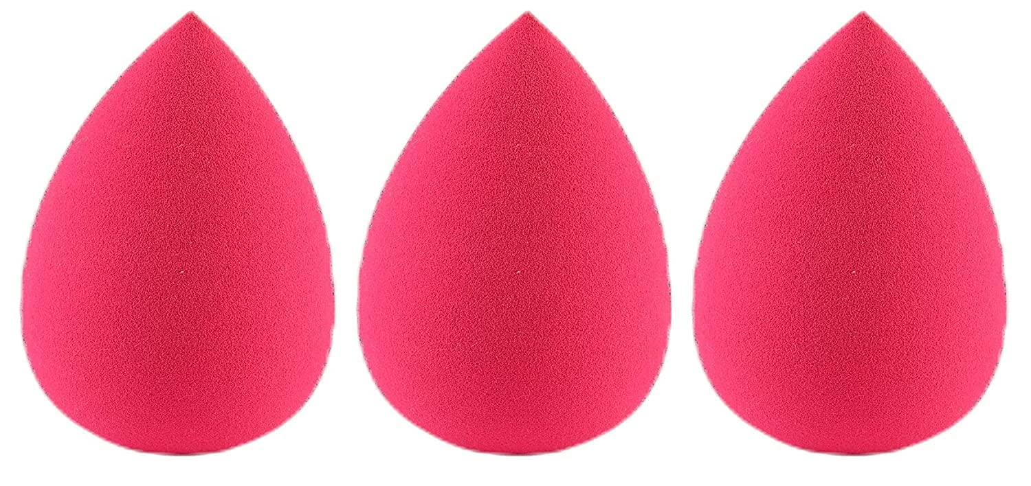 Lusty Soul Makeup Sponge Beauty Blender Puff - Set of 4 Foundation Blending Sponges for Flawless Makeup Application | Perfect for Liquid, Cream & Powder Cosmetics | Professional Makeup Tools for Daily Use & Travel