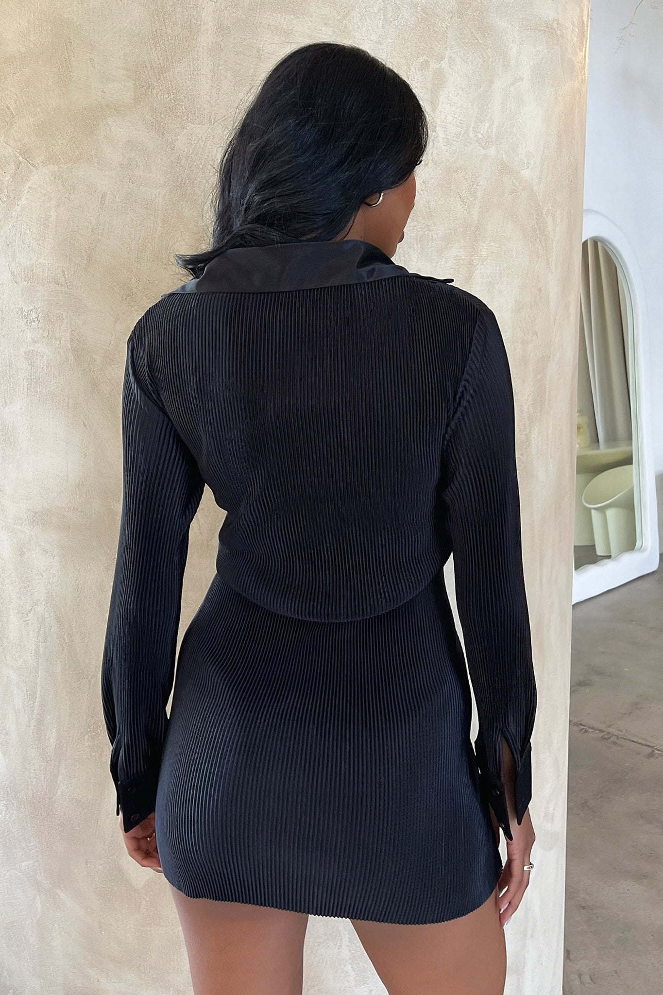 Jicole Women's Black Dress - Elegant & Comfortable Casual Wear for Office, Party & Daily Outfits