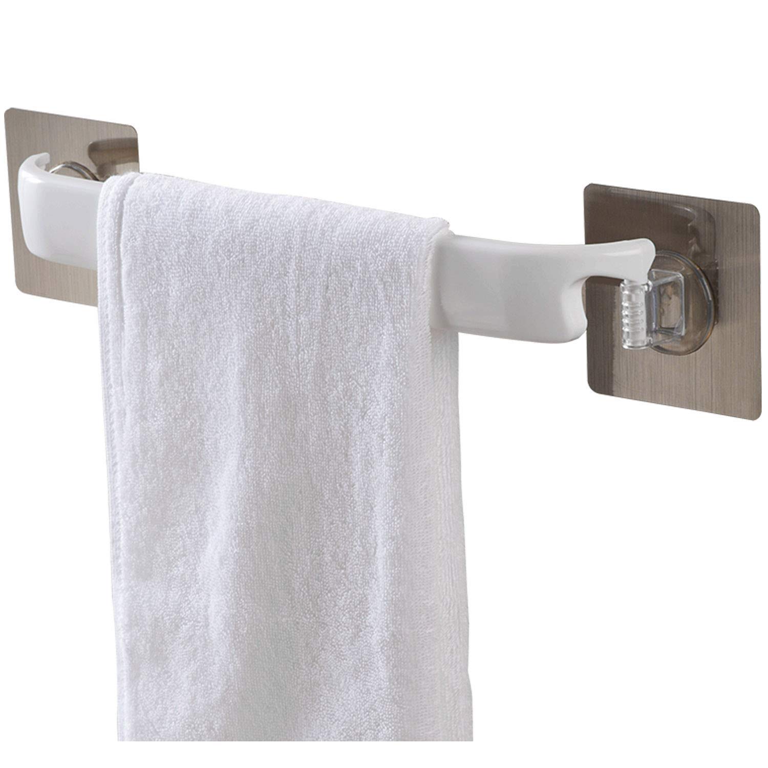 MCIRCO® Heavy Duty Towel Ring Holder - Solid Metal Bar Napkin Holder for Bathroom, Kitchen & Dining Room - Rustproof Bathroom Accessories for Hand Towels, Napkins & Washcloths