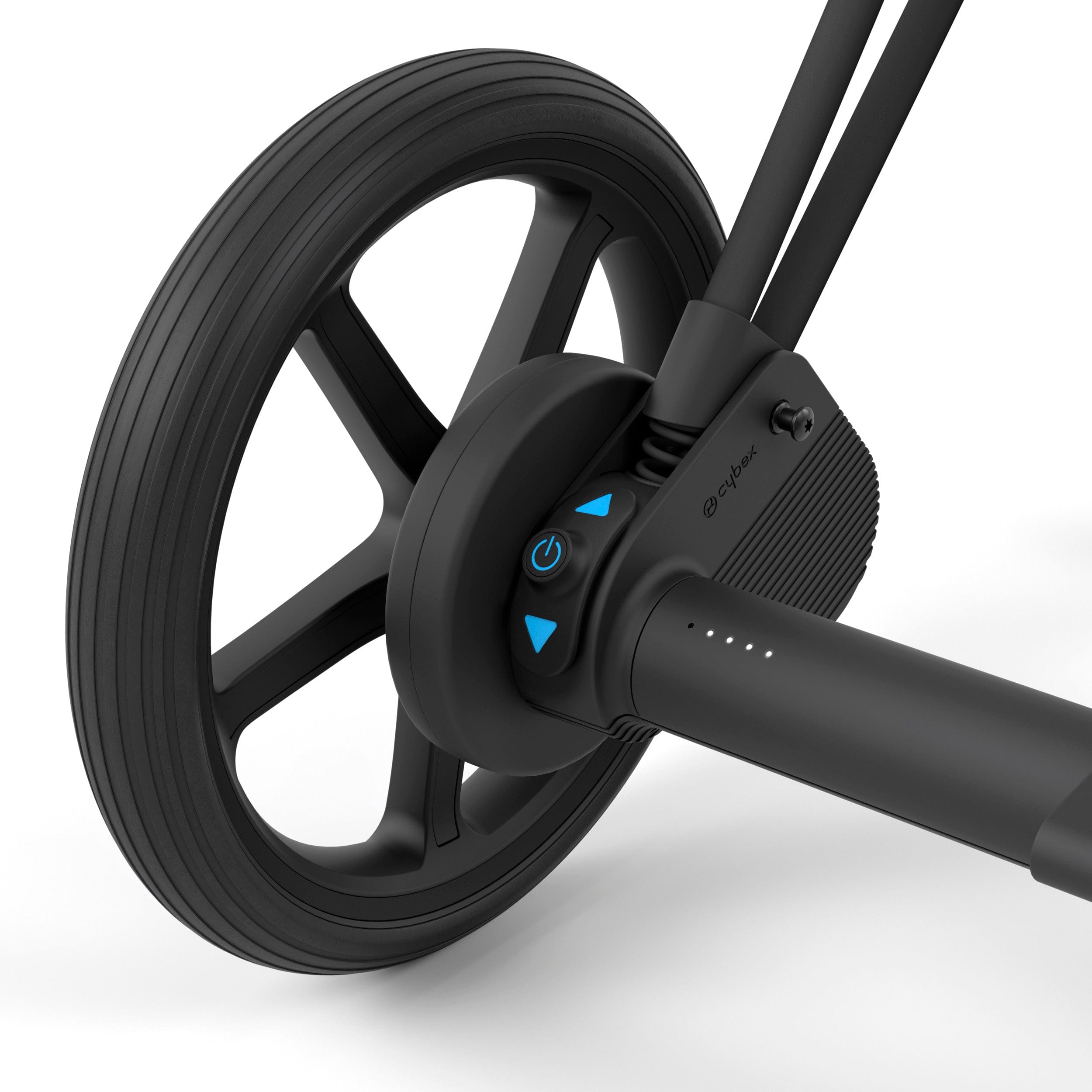 Cybex ePriam 2 Complete Stroller - Matte Black/Black | Premium Baby Stroller with Adjustable Seat & Shock Absorption | Perfect for City Walks, Travel & Everyday Use