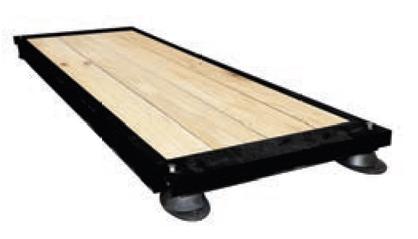 WP600 Solid Wood Platform Bed Frame - Sturdy & Durable Modern Bed Base for Bedroom, Living Room, Guest Room - Perfect for Home, Apartment, Dorm Decor