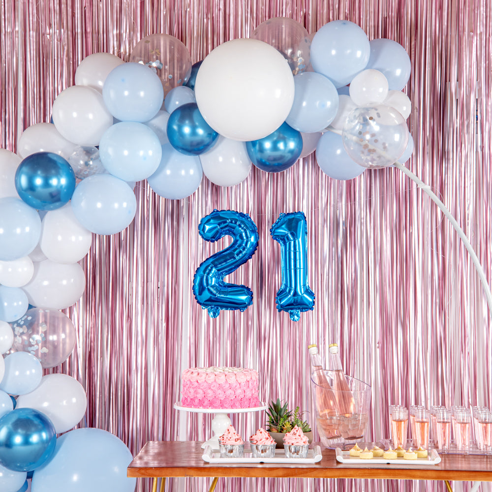 Balloonify Blue Mylar Number 1 Balloon - 16 Inch - 1 Count Box - Perfect for Birthday Parties, Baby Showers & Anniversary Celebrations
