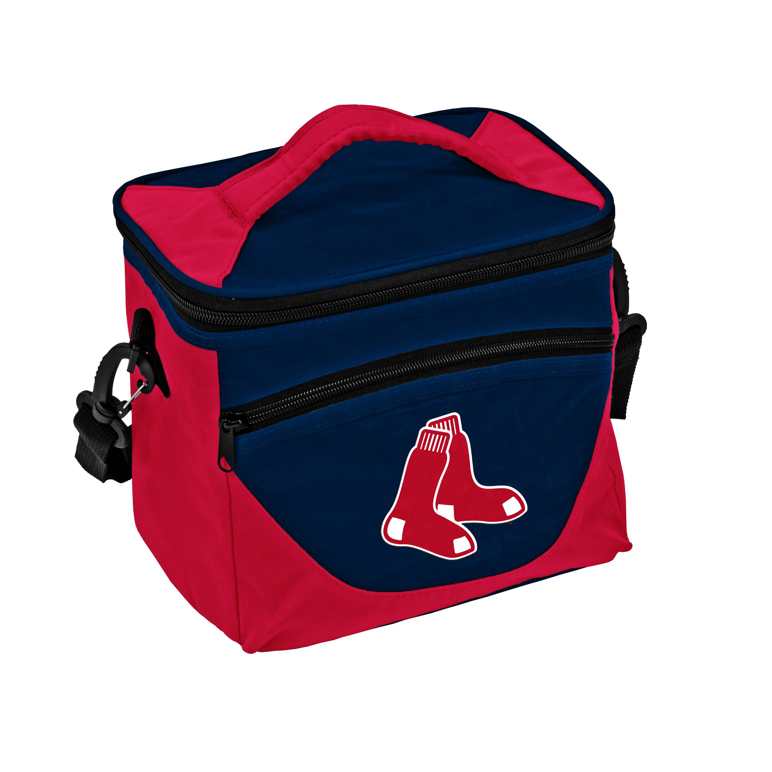 MLB Boston Red Sox Cooler Bag - Officially Licensed Team Colors Insulated Beverage Carrier - Perfect for Tailgating, Beach Trips & Game Day Parties