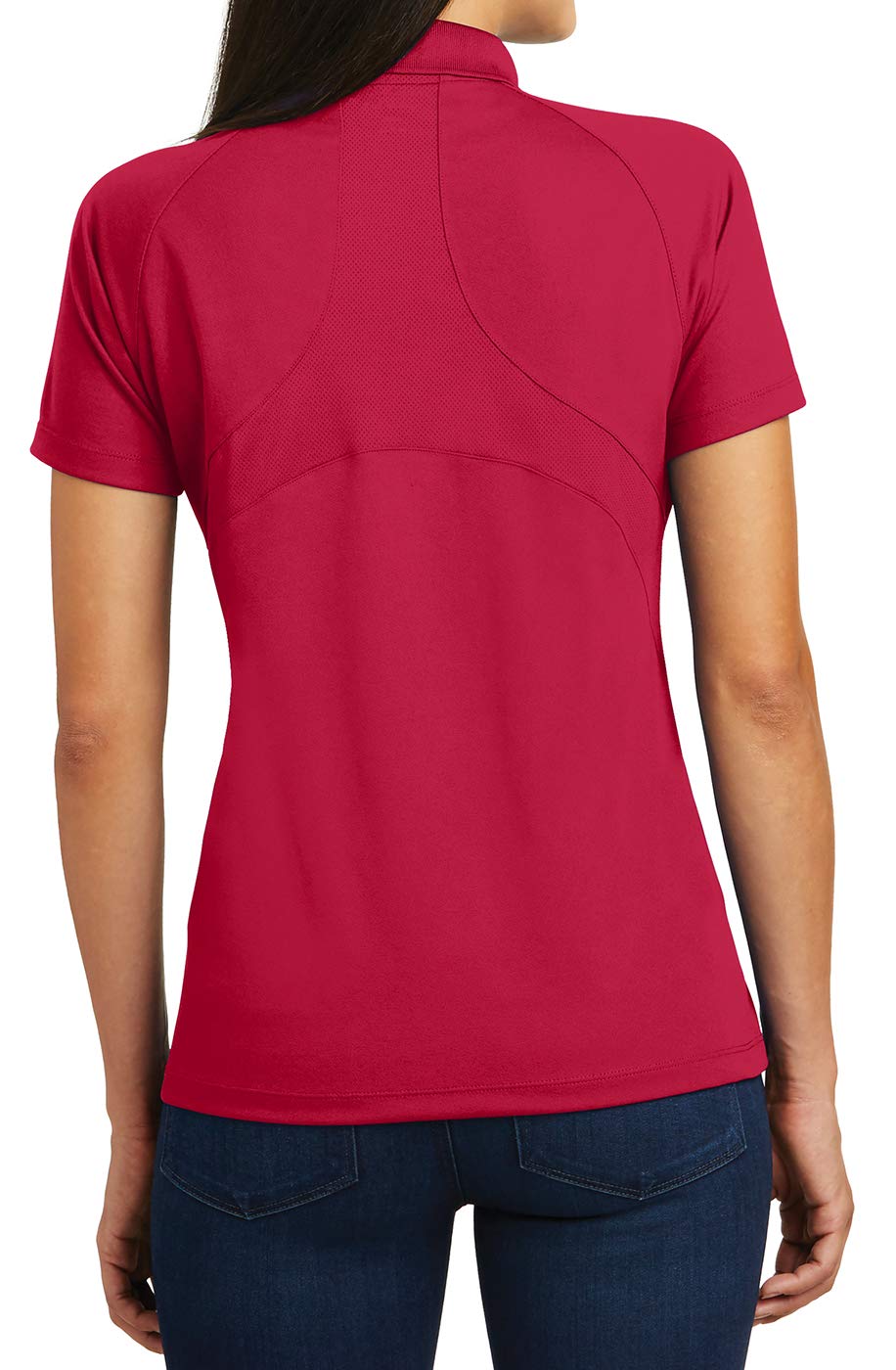 Women's Dri-Mesh Pro Polo Shirt - Moisture Wicking & Breathable Performance Top for Golf, Tennis & Active Lifestyle
