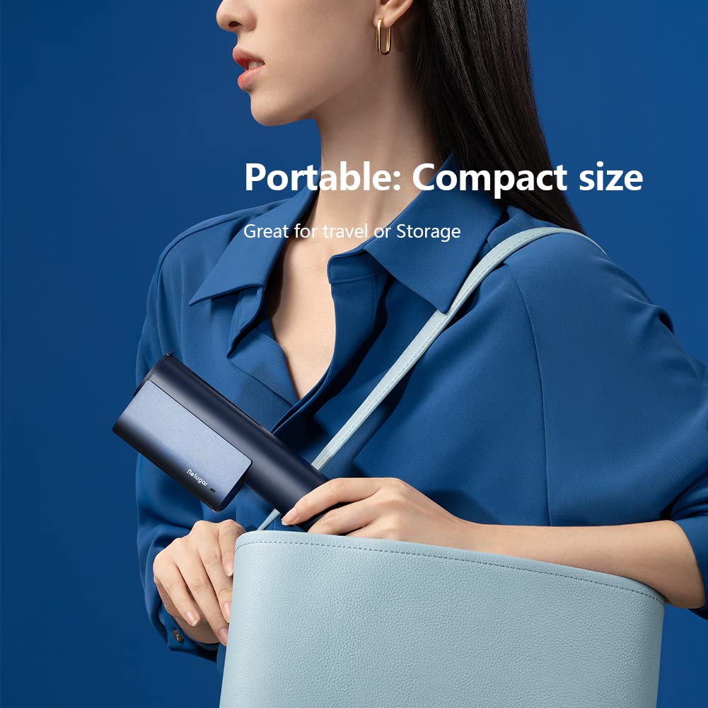 Portable Travel Steamer for Clothes - G3 Handheld Garment Steamer, 0.75lbs Lightweight, 15-Second Fast Heat-Up, Mini Steam Iron for Wrinkles - Perfect for Travel, Home, Office & Hotel Use
