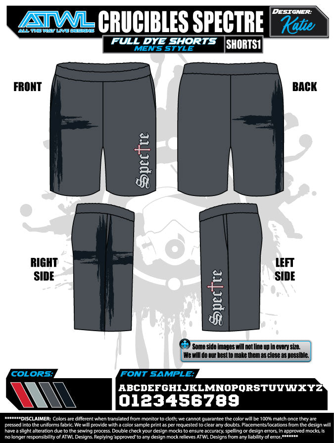 Spectre Crucible Men's & Boys' Athletic Shorts - Lightweight, Quick-Dry Workout & Running Shorts for Gym, Sports & Casual Wear