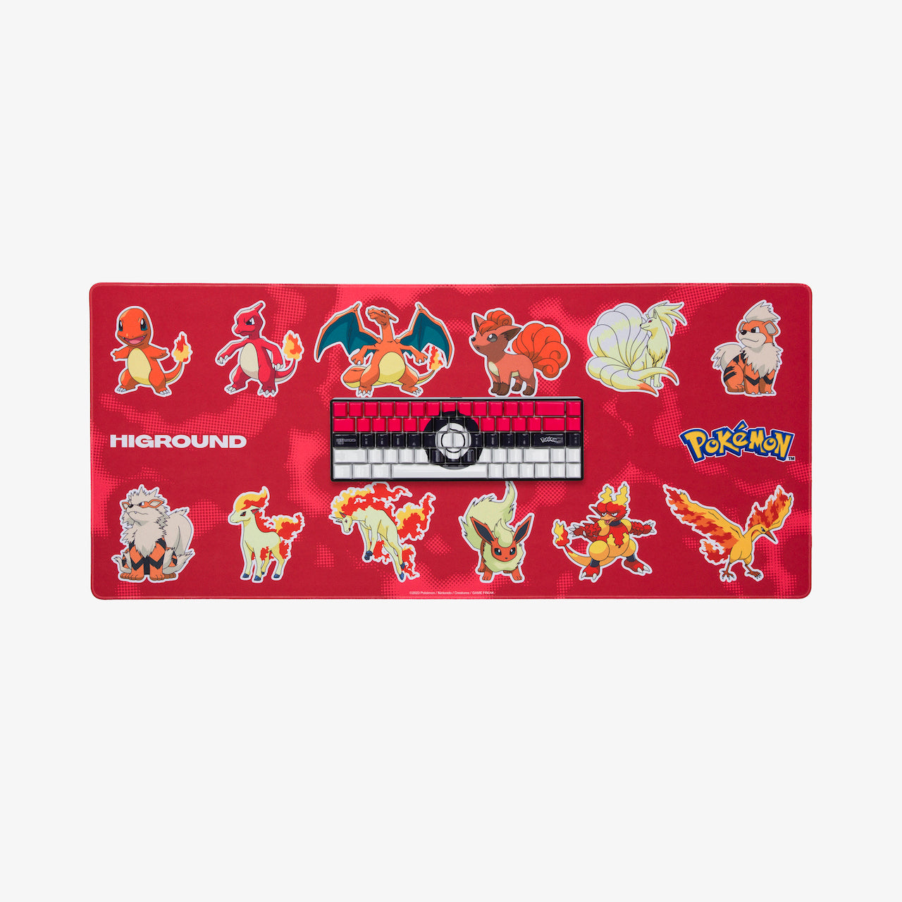 Pokémon Fire Type HG Mousepad XL - Large Gaming Mouse Pad for PC & Laptop - Perfect for Gamers, Office & Home Use