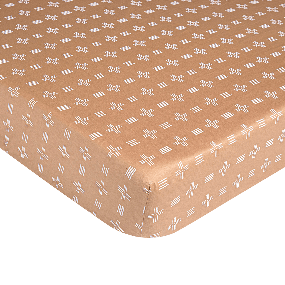 Soft Organic Cotton Fitted Crib Sheet for Baby Crib - Breathable & Hypoallergenic Nursery Bedding - Perfect for Newborns, Infants & Toddlers - Ideal for Daycare, Nursery or Home Use