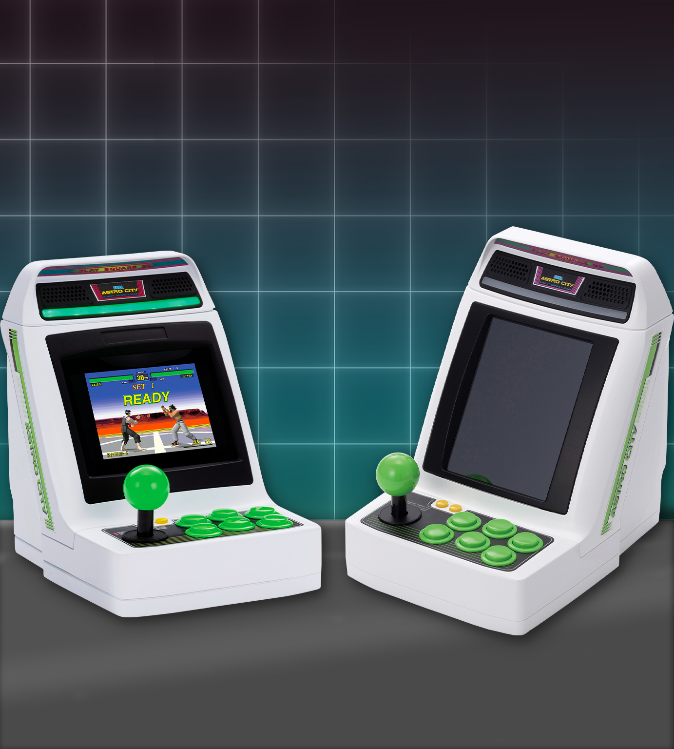 SEGA Astro City Mini & Astro City Mini V Bundle - Classic Arcade Game Console Set with 37 Games - Perfect for Home Entertainment & Retro Gaming Parties