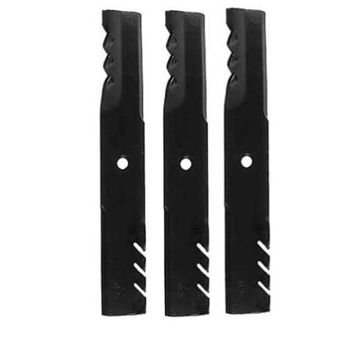 3 Pack Mulcher Lawn Mower Blades - Compatible with Gravely 793794, 794685, 794214 - Durable Replacement Blades for Efficient Grass Cutting - Perfect for Lawn Maintenance & Landscaping