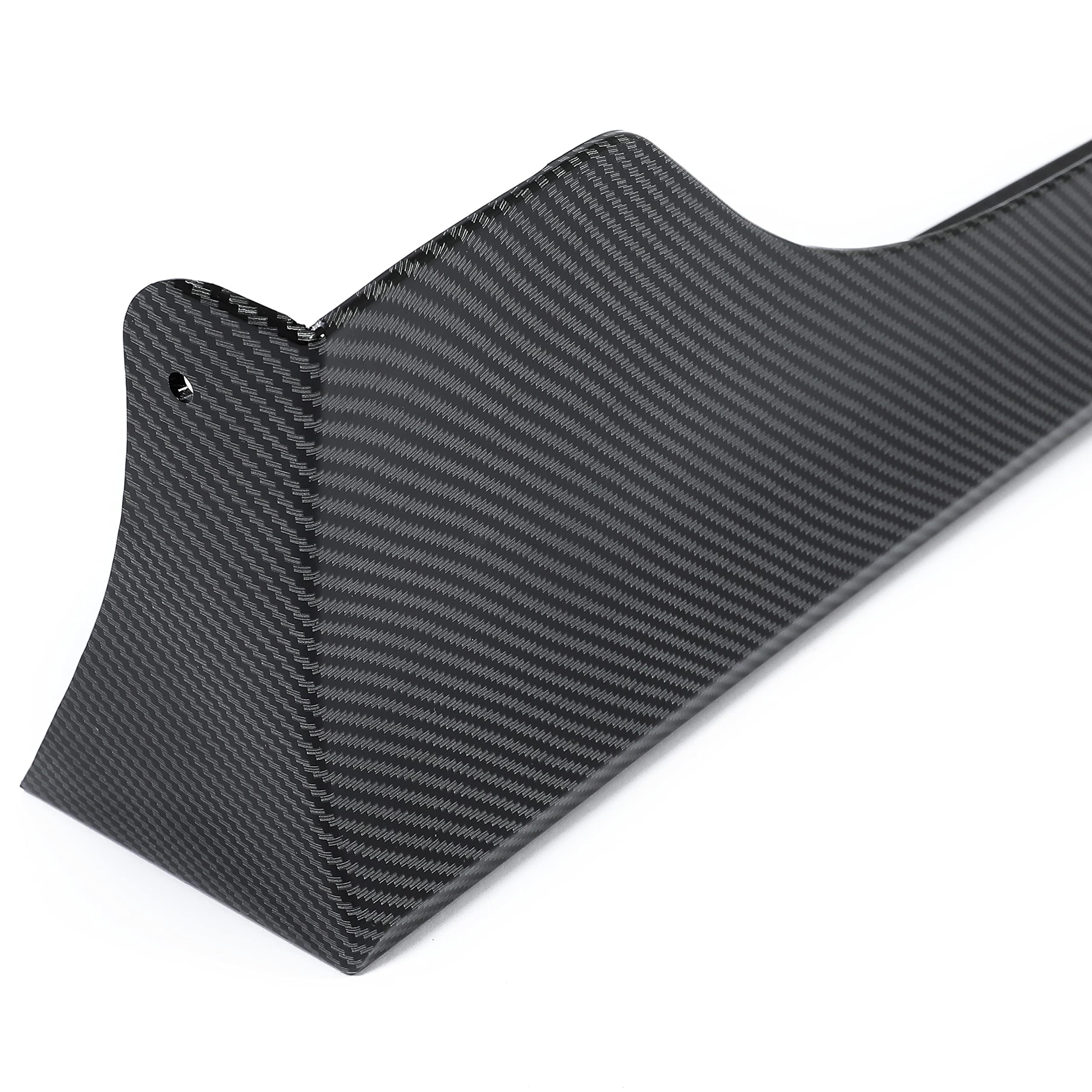 HECASA Carbon Fiber Side Skirts Rocker Panels for 2013-2017 Honda Accord Sedan - Body Kit Replacement & Spoiler Extension - Perfect for Car Enthusiasts & Custom Modifications
