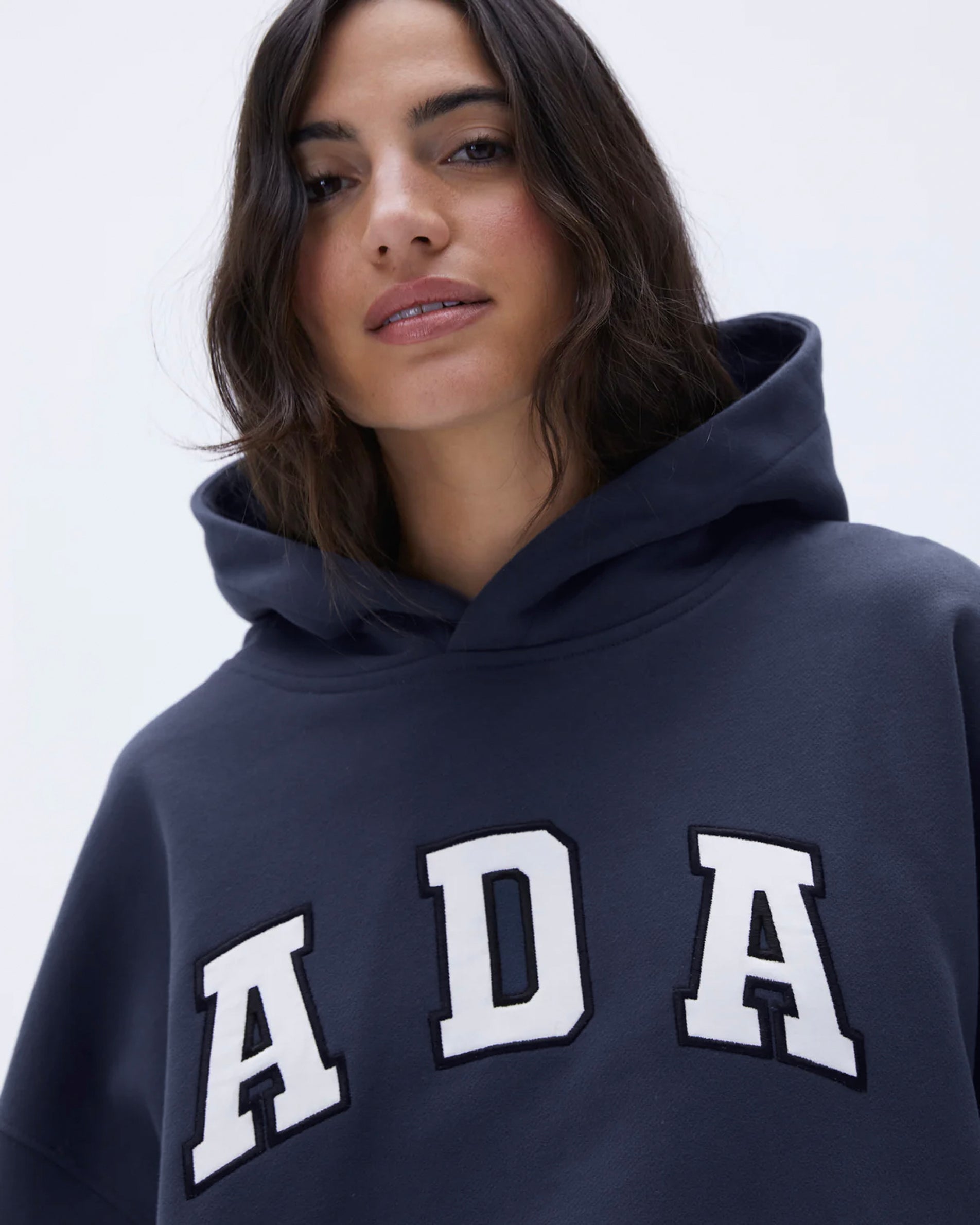 ADA Oversized Hoodie - Midnight Blue | Cozy & Stylish Unisex Pullover for Men & Women | Perfect for Casual Wear, Loungewear & Street Fashion
