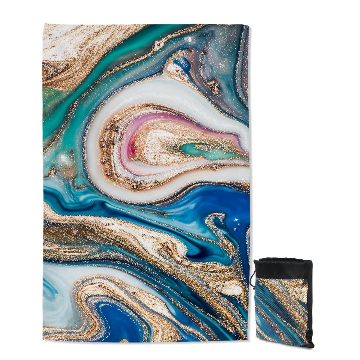 Copacabana Sand Free Beach Towel - Quick Dry, Lightweight & Super Absorbent - Perfect for Beach, Pool, Travel & Outdoor Activities