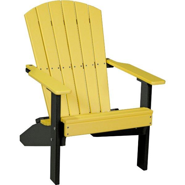 Premium Lakeside Adirondack Chair - Comfortable Outdoor Patio Furniture for Relaxing by the Water - Perfect for Backyards, Gardens, and Beachfronts