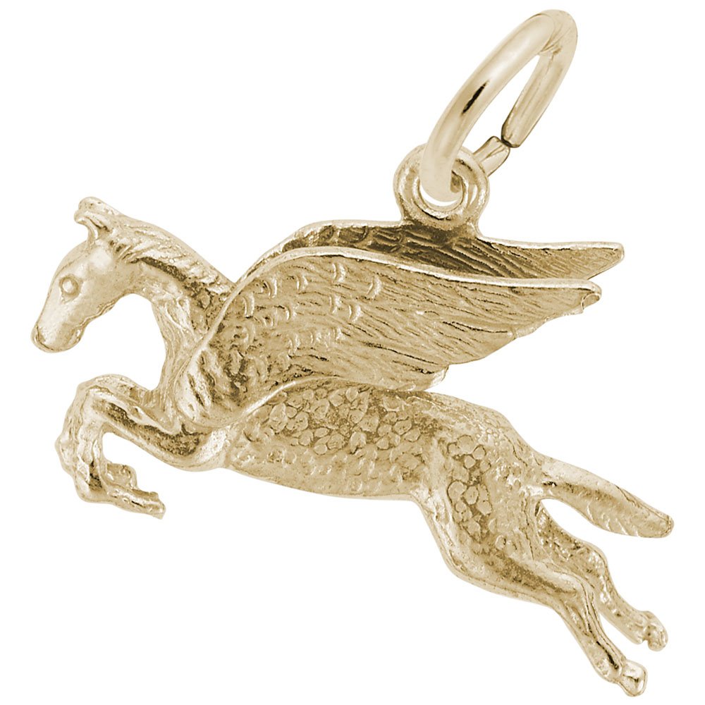 Pegasus Charm for Bracelets & Necklaces - Sterling Silver Winged Horse Pendant for Jewelry Making, DIY Gifts & Fashion Accessories | Perfect for Birthdays, Anniversaries & Special Occasions
