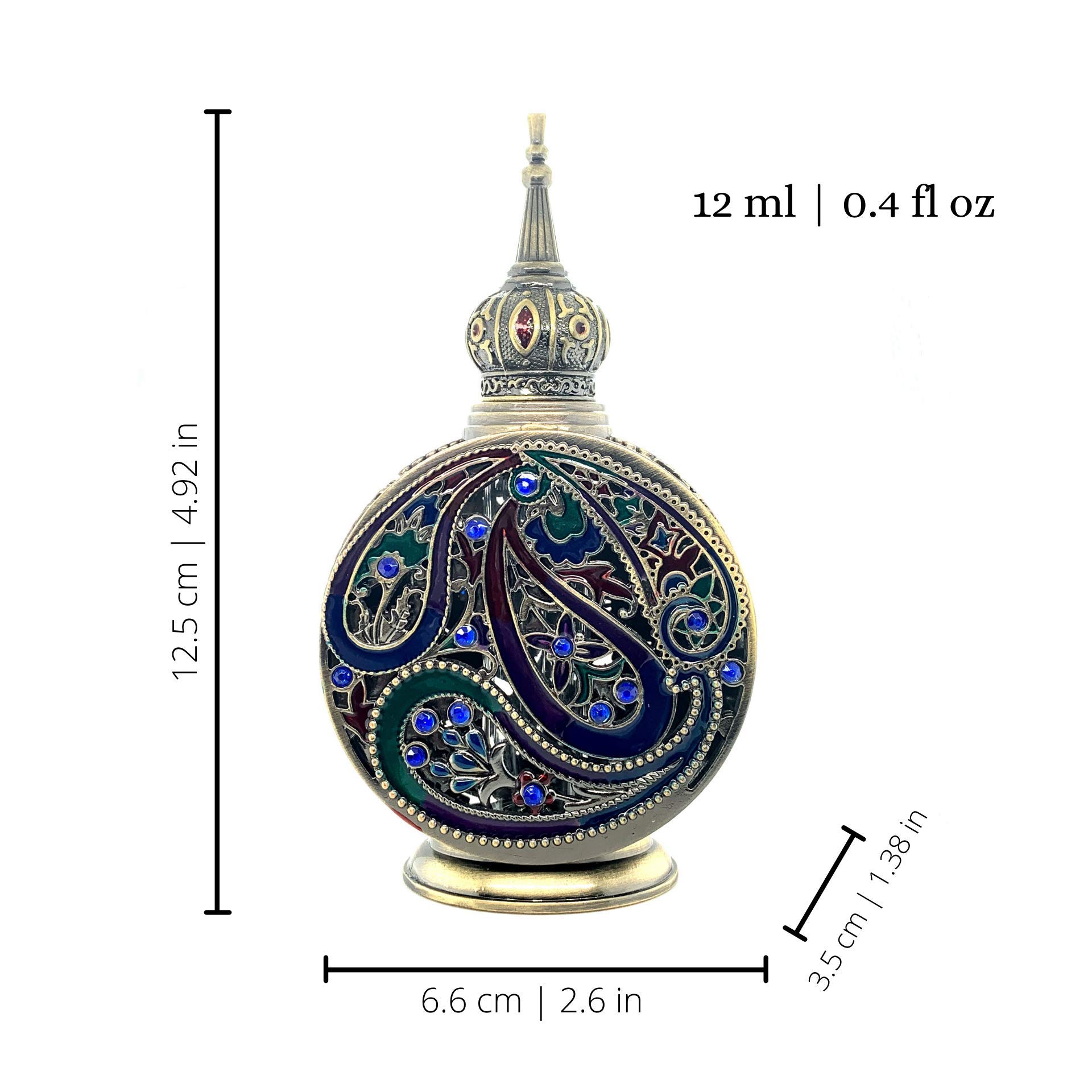 Premium Persian Oud Perfume Oil - 6ml Alcohol-Free Attar | Vegan & Cruelty-Free Fragrance for Meditation, Spiritual Rituals & Luxury Gifting