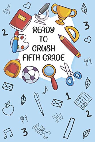 5th Grade Composition Notebook - Wide Ruled Writing Journal for Elementary Students, Back to School Supplies, Perfect Gift for Kids - Ideal for Homework, Notes & Classroom Activities