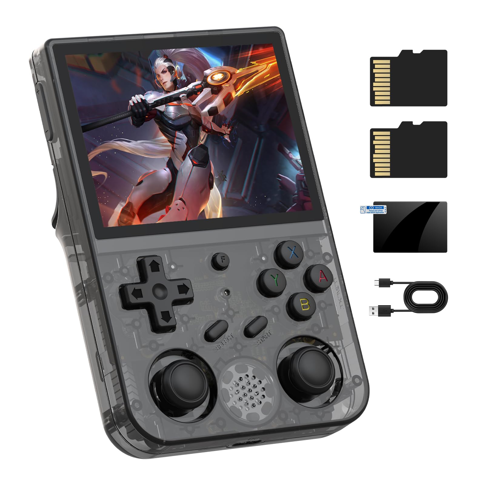 RG353V Retro Handheld Game Console - 3.5