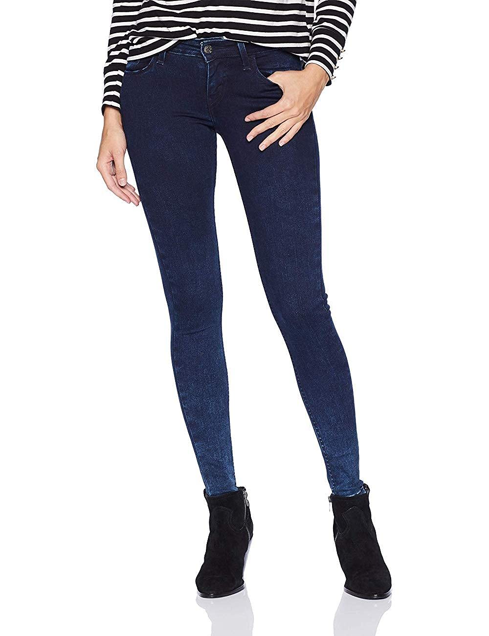 Levi's Women's 535 Super Skinny Jeans - High Waist Stretch Denim Pants for Casual Wear & Night Out | Slim Fit Comfortable Jeans for Everyday Style