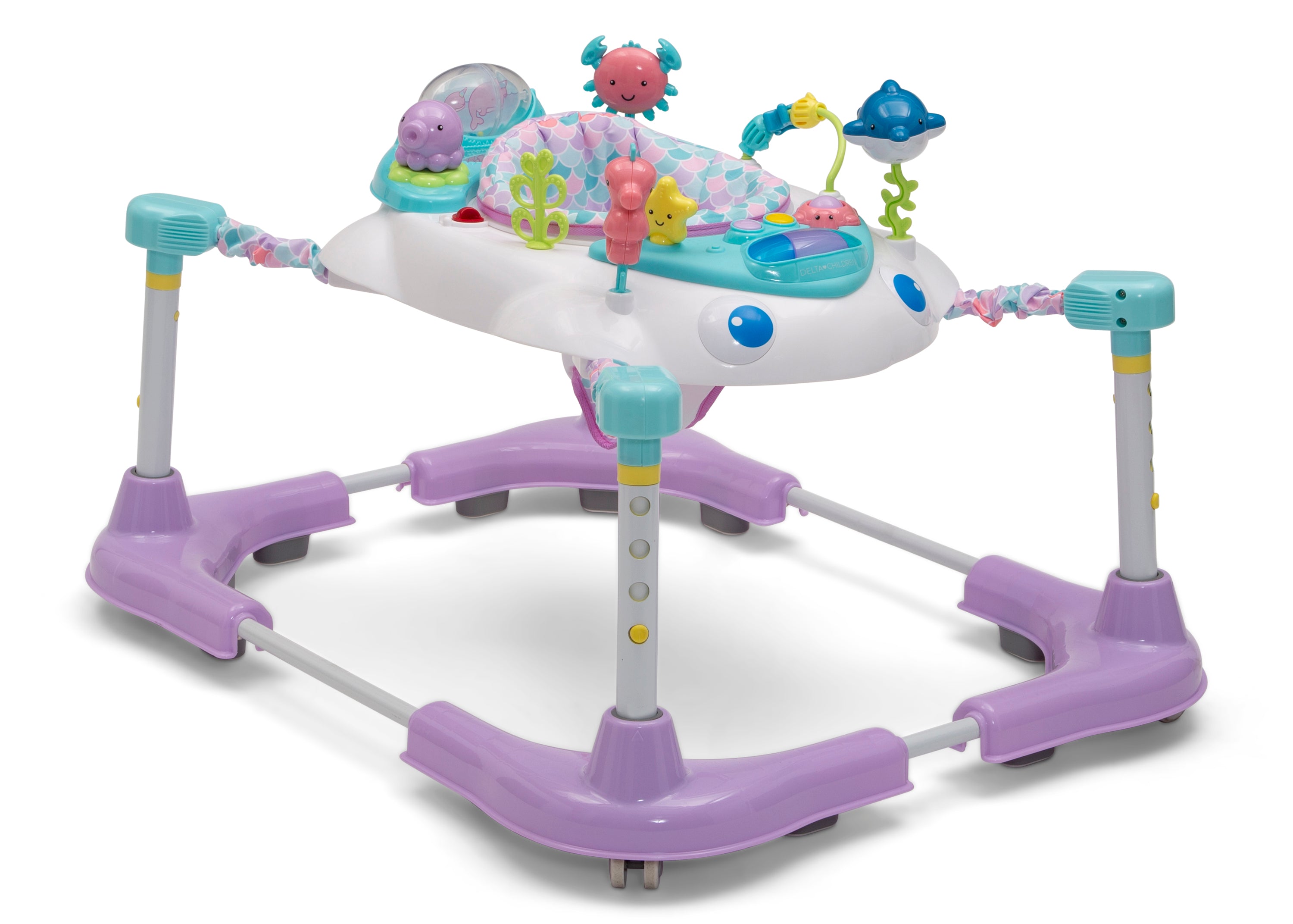 Learn2Walk Baby Walker - Adjustable Height Infant Walking Trainer for Toddlers 12-24 Months - Safe & Sturdy First Steps Helper for Home & Playtime
