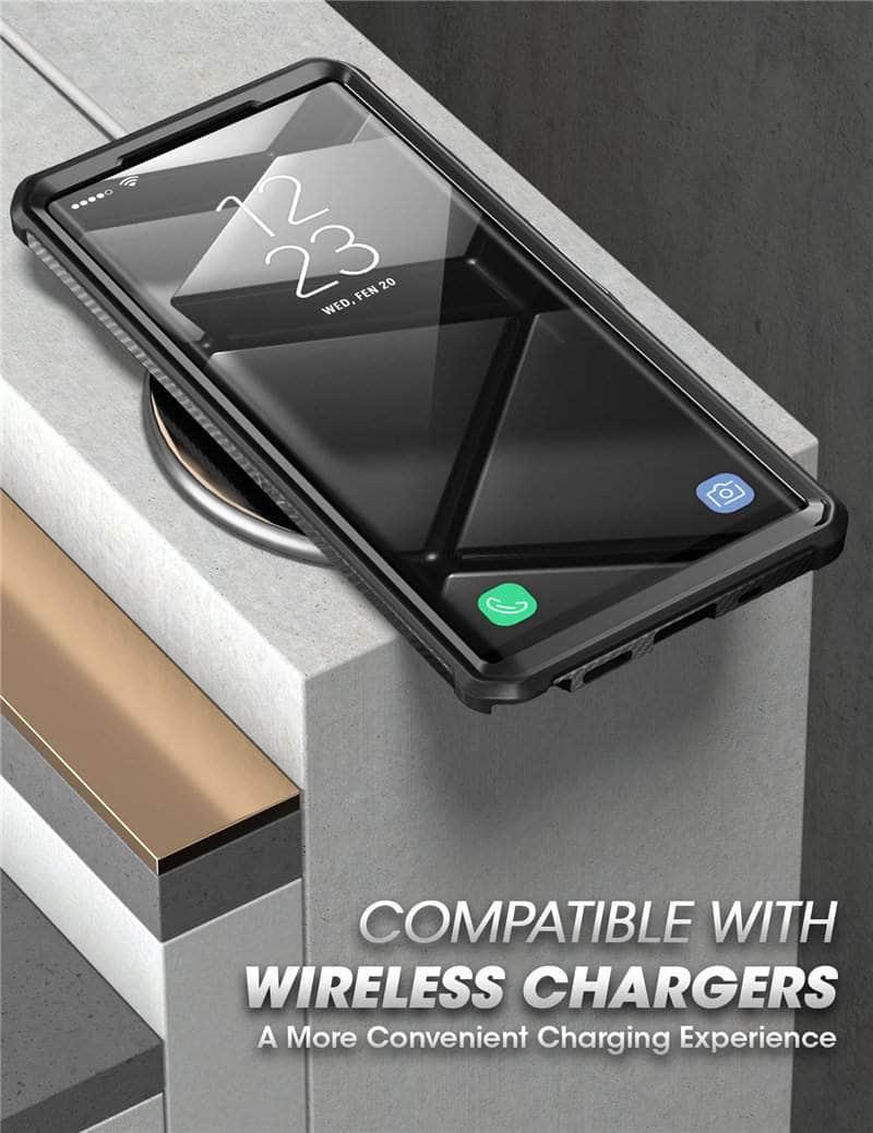 Samsung Galaxy Note 20 Ultra Case - SUPCASE UB EXO Hybrid Clear Protective Bumper Cover with Shock Absorption | Perfect for Work, Travel & Outdoor Activities