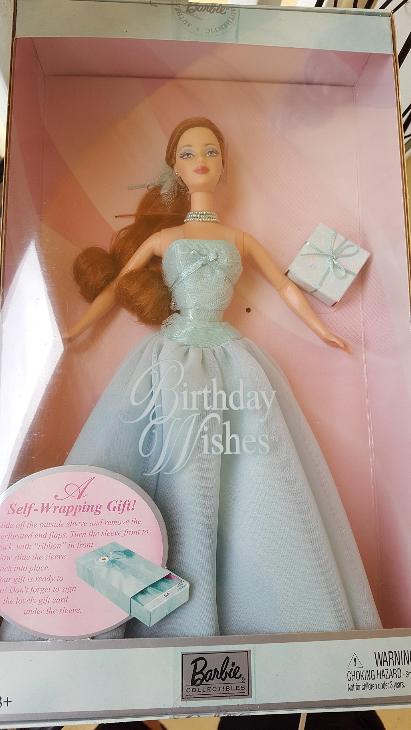 Mattel Birthday Wishes Barbie Doll in Aqua - Perfect Gift for Girls' Birthday Parties & Collectors