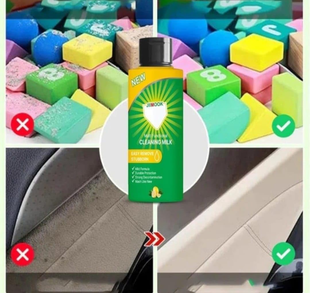 Powerful Multifunctional Cleaner Concentrate - High-Performance Kitchen & Bathroom Cleaning Solution for Stains, Grease & Grime (3-Pack) | Ideal for Countertops, Tiles, Sinks & Appliances
