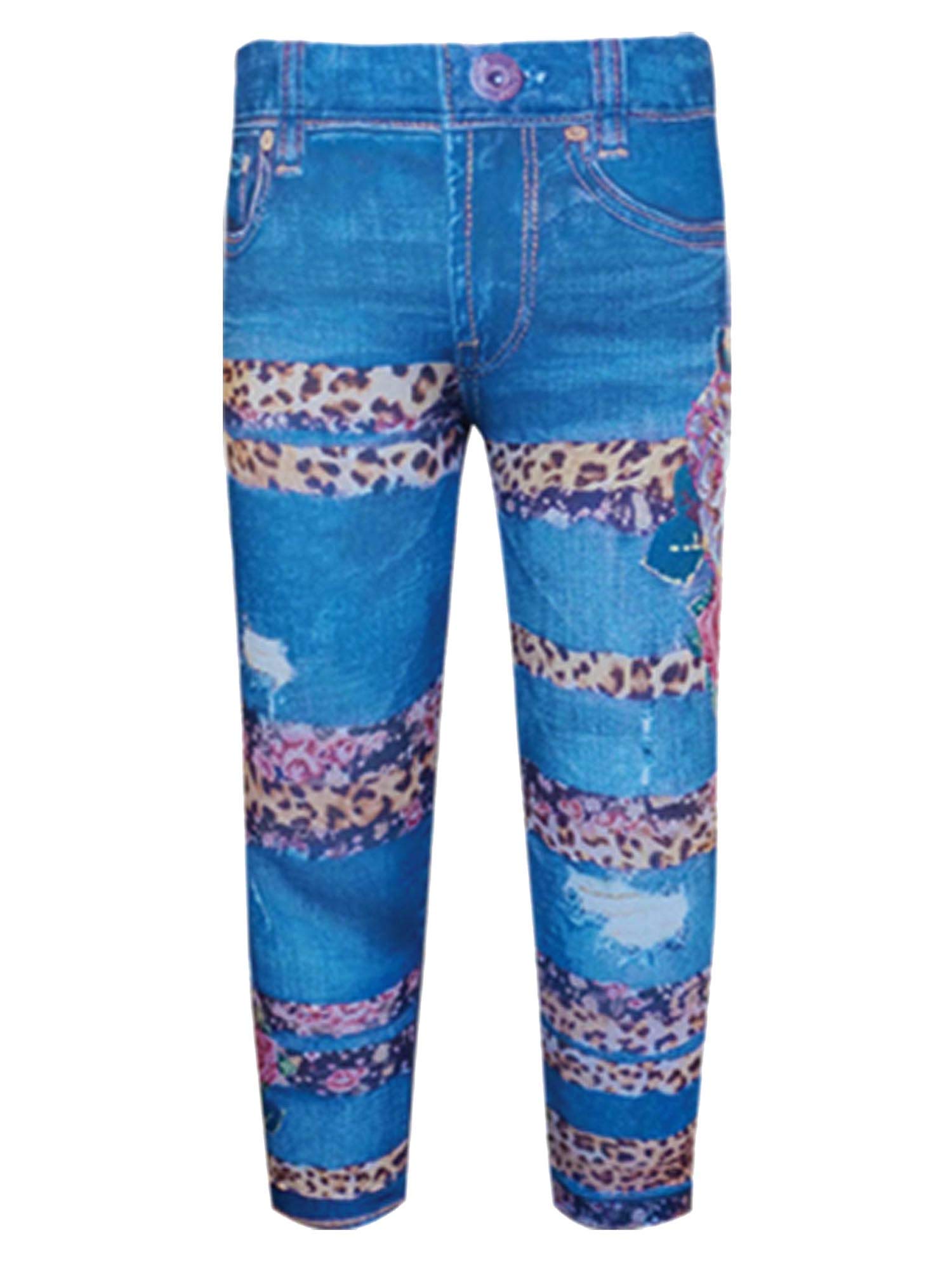 Baby Sara Soft Knit Leggings for Girls - Comfortable Stretchy Pants for Toddlers & Kids - Perfect for Playtime, School & Everyday Wear